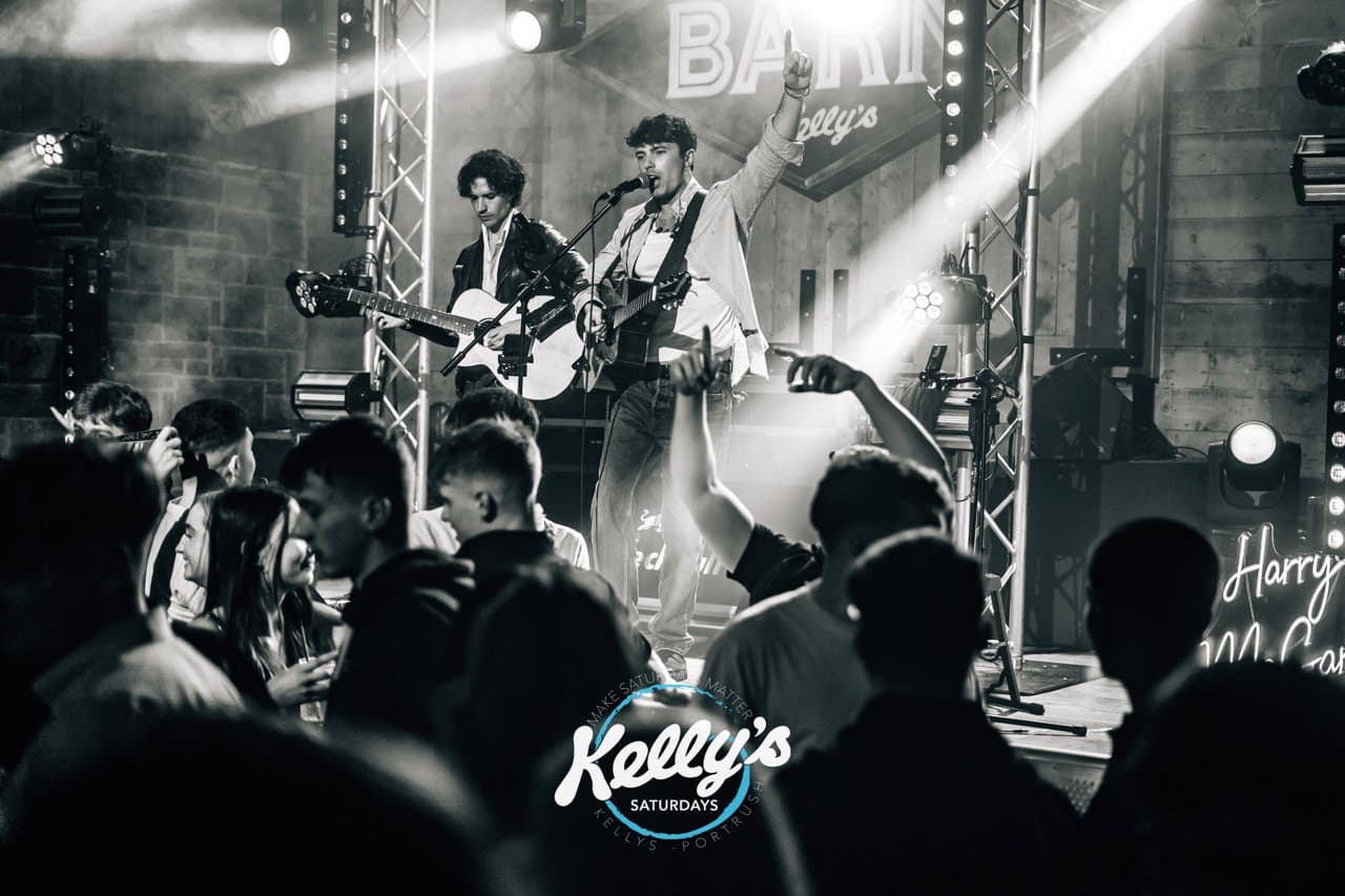 Harry McGarrity performing live